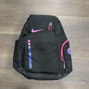 Nike Elite Black and Pink Backpack